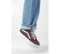 Vans - SK8 Hi Tapered Stackform Tweed Taupe - Girl Shoes - brown - EU 40,5 - Textile, Leather/Textile/Rubber,gid://shopify/Metaobject/70677725421 EU 40,5