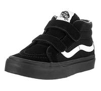Vans unisex for kids. VN0A346YLWB1 Sk8-Mid Reissue leather trainers black (29), Flat, Suede, Velcro, Casual, children's fashion