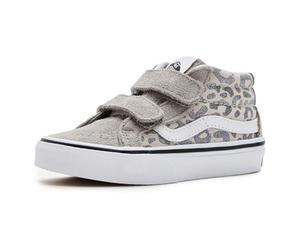 Vans Sk8-mid Reissue V Unisex Kids Trainers, Leopard Glitter Grey, 11.5 Little Kid