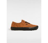 Vans - Skate Authentic Hairy Suede Shoe, Man, Orange, Size: 4.5