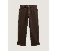 Vans - Skate Check-5 Loose Denim Trousers, Man, Brown, Size: 36