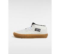 Vans - Skate Half Cab Shoes, Man, White, Size: 8.5