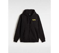 Vans - Skull La Shaka Zip Pullover Hoodie, Man, Black, Size: XS