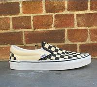 Vans Slip on Checkerboard Shoes Trainers Old Skool Black White