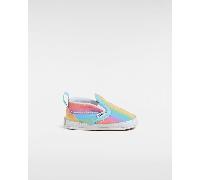 Vans - Slip-On Hook and loop crib Shoes (0-1 Years), Multicolour, Size: 0.5