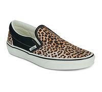 Vans - Skate shoes - Classic Slip-On Black Leopard for Women - Size 5 UK - Brown Brown 5 UK