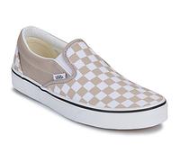 Vans Slip-ons (Shoes) Classic Slip-On COLOR THEORY CHECKERBOARD MUSHROOM in Beige 7.5