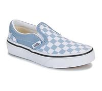 Vans Slip-ons (Shoes) UY Classic Slip-On COLOR THEORY CHECKERBOARD DUSTY BLUE in Blue 10 kid