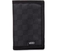 Vans Men's Slipped Tri-Fold Wallet, Black-Charcoal, One Size