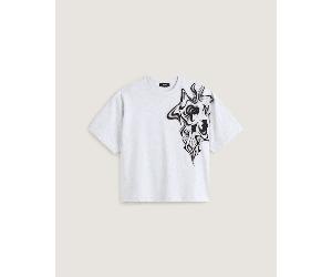 Vans - Smoke Skull Short SS Tee ASH HEATHER, Man, Grey, Size: S