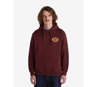Vans Spray On Hoodie burgundy orange - M