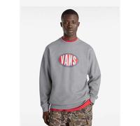 Vans Spray On Loose Crew Sweatshirt grey red white - XL