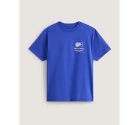 Vans Stockpile Short Sleeve T-Shirt Electric Blue White - M