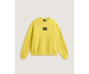Vans - Stretch Logo Crew Sweatshirt, Man, Yellow, Size: M