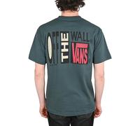 Vans Stretch Stack Crackle S/S T-Shirt - Mystic Moss