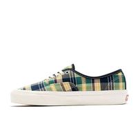 Vans Style 44 Low Tops Casual Skateboarding Shoes Unisex Yellow Green Blue Plaid 'Yellow Green Blue' VN0A5KX45TK 10