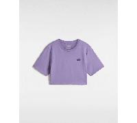 Vans - Style 76 Crop T-Shirt, Woman, Purple, Size: L