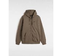 Vans - Style 76 Zip Pullover Hoodie, Man, Brown, Size: XXL