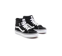 Vans Suede Canvas Pumps Black White
