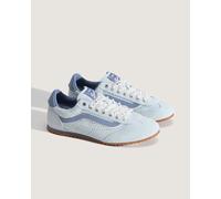 Vans Super Lowpro Suede Womens Light Blue Trainers - Size UK 4