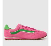 Vans Super Lowpro Trainers in Pink Multi UK 5 (EU 38)