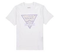 Vans T shirt CHECKER FLORAL TRIANGLE BFF in White 12 / 14 years