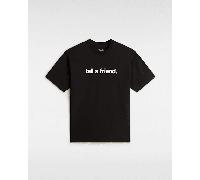 Vans - Tell a Friend T-Shirt, Man, Black, Size: XL