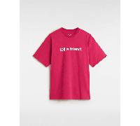Vans - Tell A Friend T-Shirt, Man, Pink, Size: XS