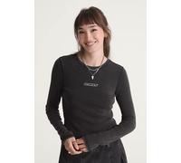 Vans - Teri Waffle Black - Longsleeve - black - XL - 100% Cotton XL