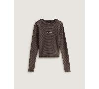 Vans - Teri Waffle Long Sleeve Shirt, Woman, Black, Size: XL