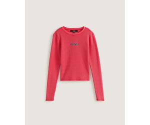 Vans - Teri Waffle Long Sleeve Shirt, Woman, Pink, Size: L