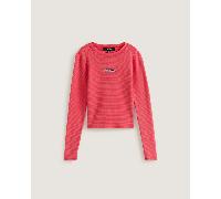 Vans - Teri Waffle Long Sleeve Shirt, Woman, Pink, Size: XL