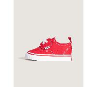 Vans Authentic Elastic V Trainers Red EU 18 1/2 Kids
