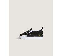 Vans - Toddler Classic Slip-On V Shoes (1-4 years), Black, Size: 3.5