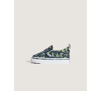 Vans - Toddler Classic Slip-On V Shoes (1-4 Years), Blue, Size: 7.5