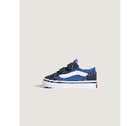 Vans - Toddler Old Skool Shoes (1-4 years), Blue, Size: 3.5