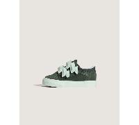 Vans Old Skool V Bolt Strap Trainers Green EU 22 Boys,Girls