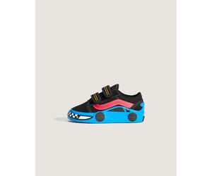 Vans - Toddler Old Skool V Shoes (1-4 Years), Black, Size: 4