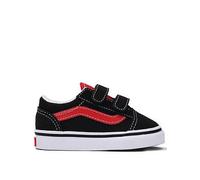 Vans Toddler Old Skool Velcro Trainers, Multi, Size 5 Younger Print