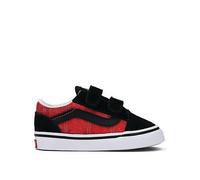 Vans - Toddler Old Skool V Shoes (1-4 years), Red, Size: 6