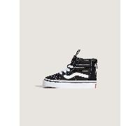 Vans Sk8-hi Zip Toddler Trainers White,Black EU 26 1/2 Boys