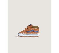 Vans - Toddler Sk8-Mid Shoes (1-4 Years), Orange, Size: 4.5