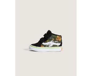 Vans - Toddler Sk8-Mid V Halloween Shoes (1-4 years), Multicolour, Size: 3.5