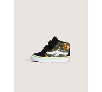 Vans - Toddler Sk8-Mid V Halloween Shoes (1-4 years), Multicolour, Size: 9.5