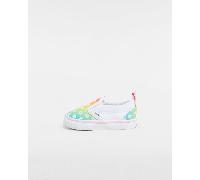 Vans - Toddler Slip-On Shoes (1-4 Years), White, Size: 5.5