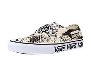 VANS UA Authentic BLCKWHT, Black/White, 9.5 UK