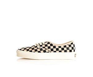 Vans Ua Authentic Trainers Men Black/Beige - 6.5 - Low Top Trainers Shoes