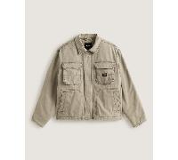 Vans - Umber Pigment Canvas Jacket, Man, Beige, Size: L