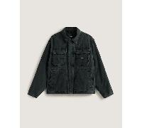 Vans - Umber Pigment Canvas Jacket, Man, Black, Size: XS