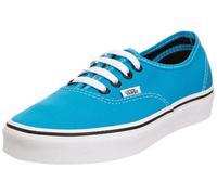 Vans Unisex Adult Authentic Leather Canvas Blue Jewel/Black Trainer Vnjvlk2 12 UK